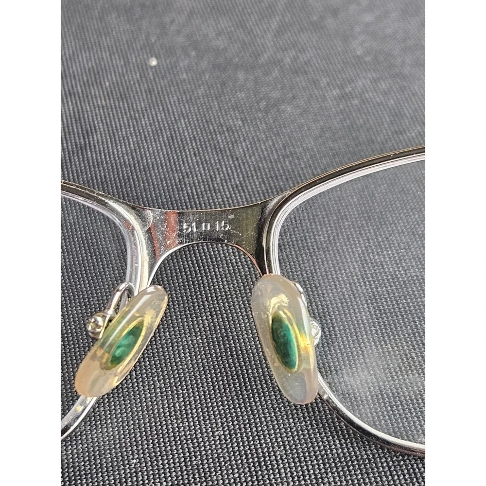 Tiffany & Co. Eyeglass Frames 50-16-135 Semi Rimless Blue Purple Italy Women's